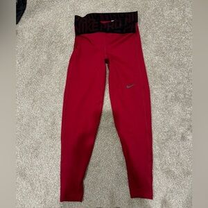 Nike Pro Crossover Waistband Ankle Leggings